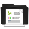 Folder Documents Excel Icon 96x96 png